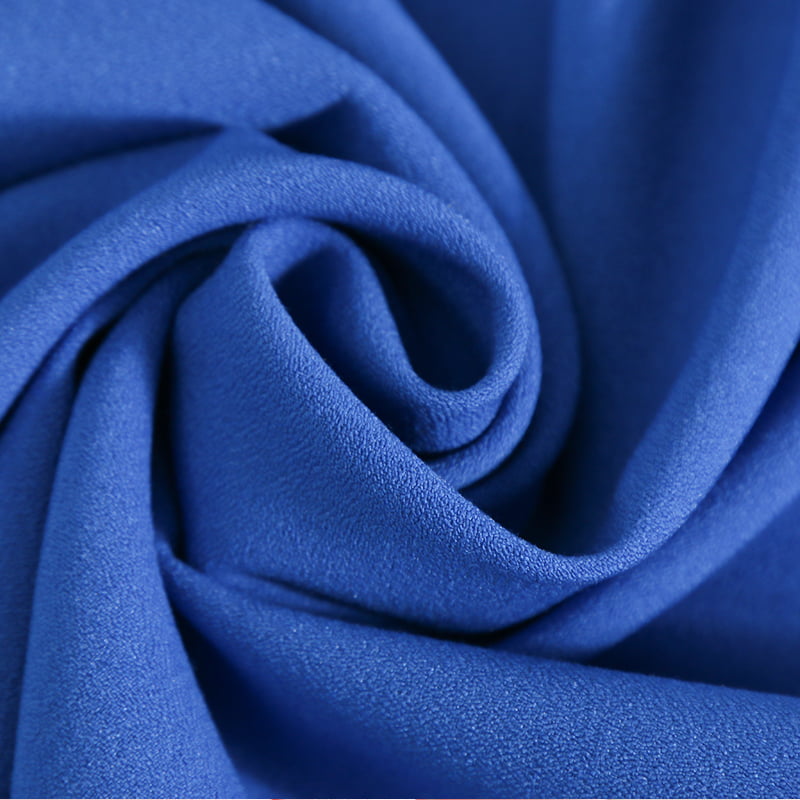 Plain Dyed Tr Suiting Fabric Crepe Polyester Rayon Spandex Fabric For Ladies'S Outwear