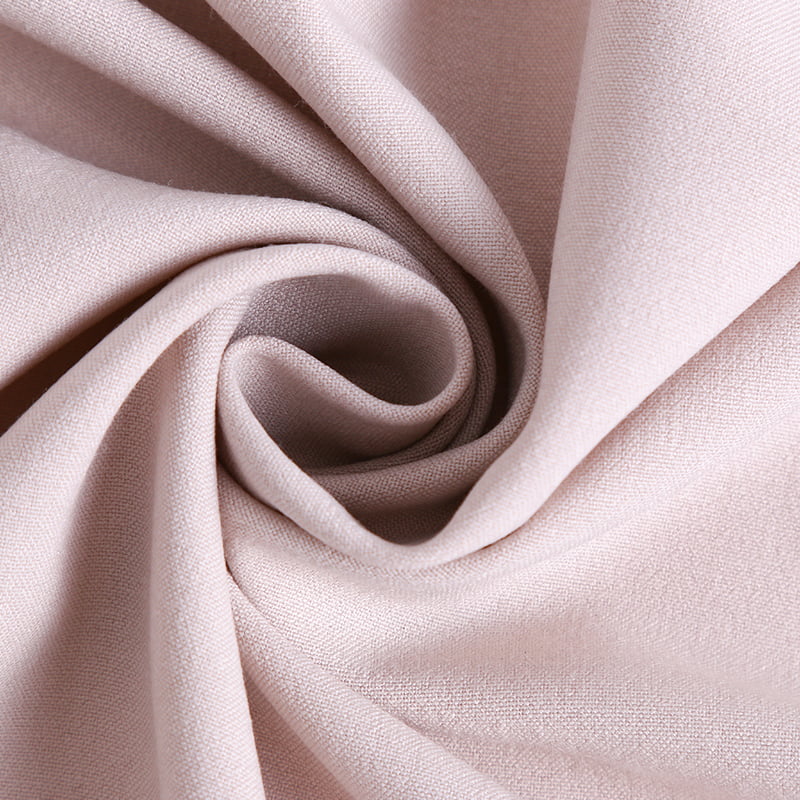 Colorful Viscose/Poly Plain Dyed Tr Spandex Fabric For Ladies’S Trousers And Uniforms