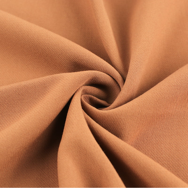 Popular Double Weaving Polyester Rayon 4 Way Stretch Twill Fabric For Ladies'S Suit And Trousers