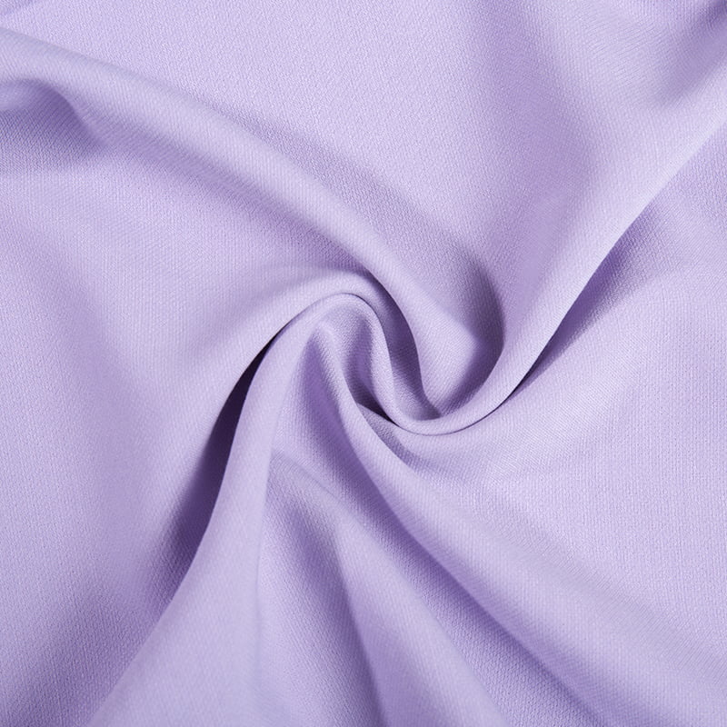 Soft Handfeeling Plain Dyed Polyester Rayon 4 Way Stretch Wool Suiting Fabric