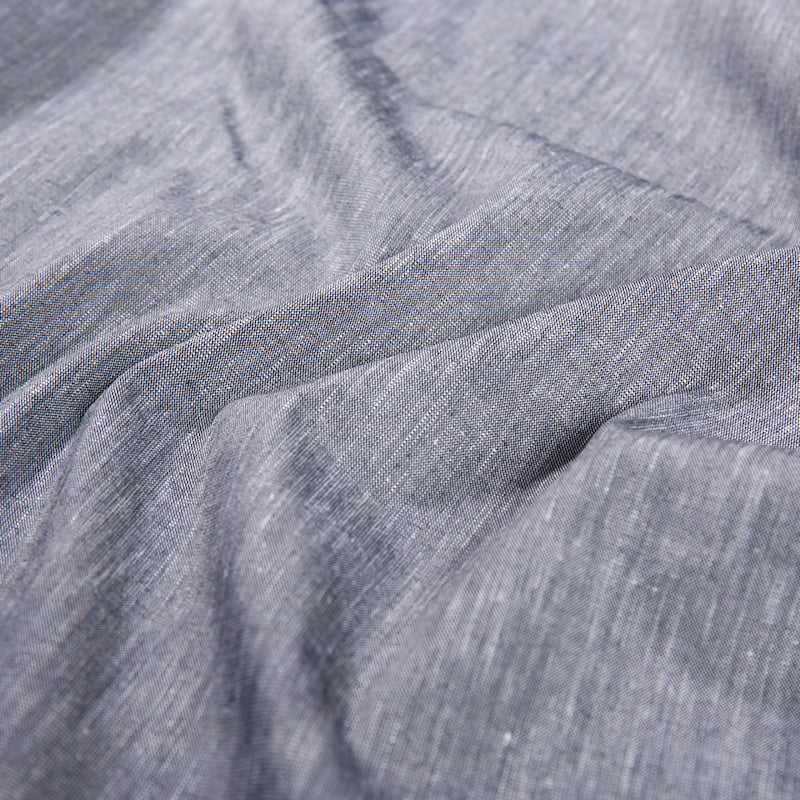 Fashion Tr Poly Rayon Spandex With Linen Top Dyed Suiting Fabric