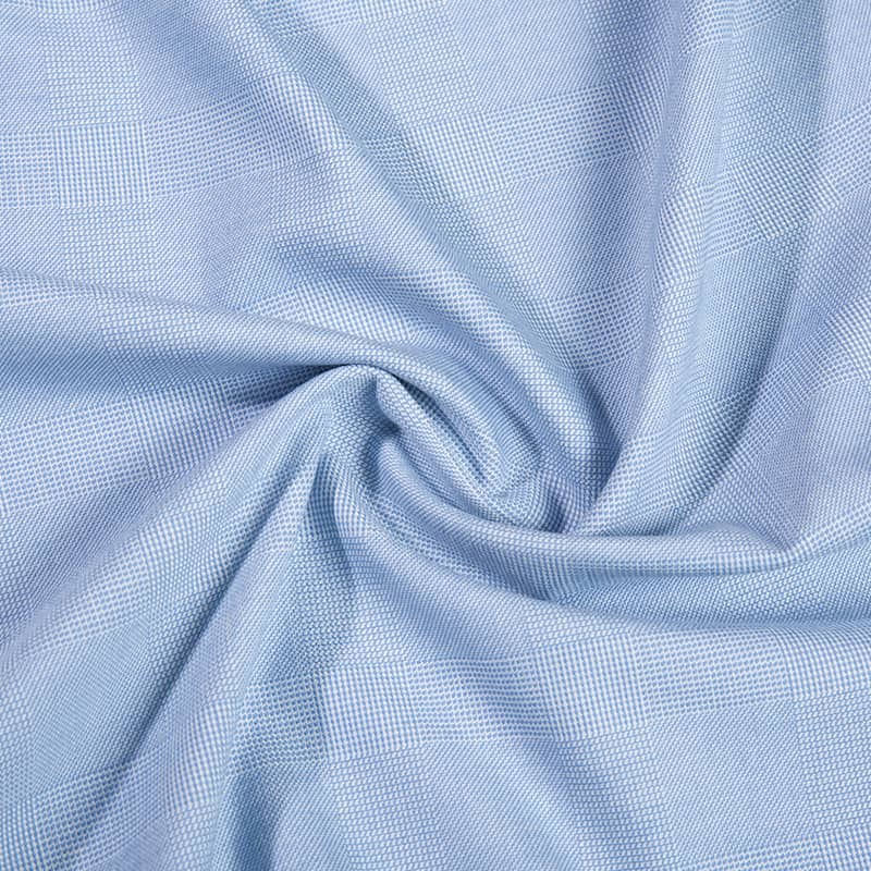 Fashion Tr Poly Viscose With Spandex Yarn Dyed Check Fabric For School Uniforms