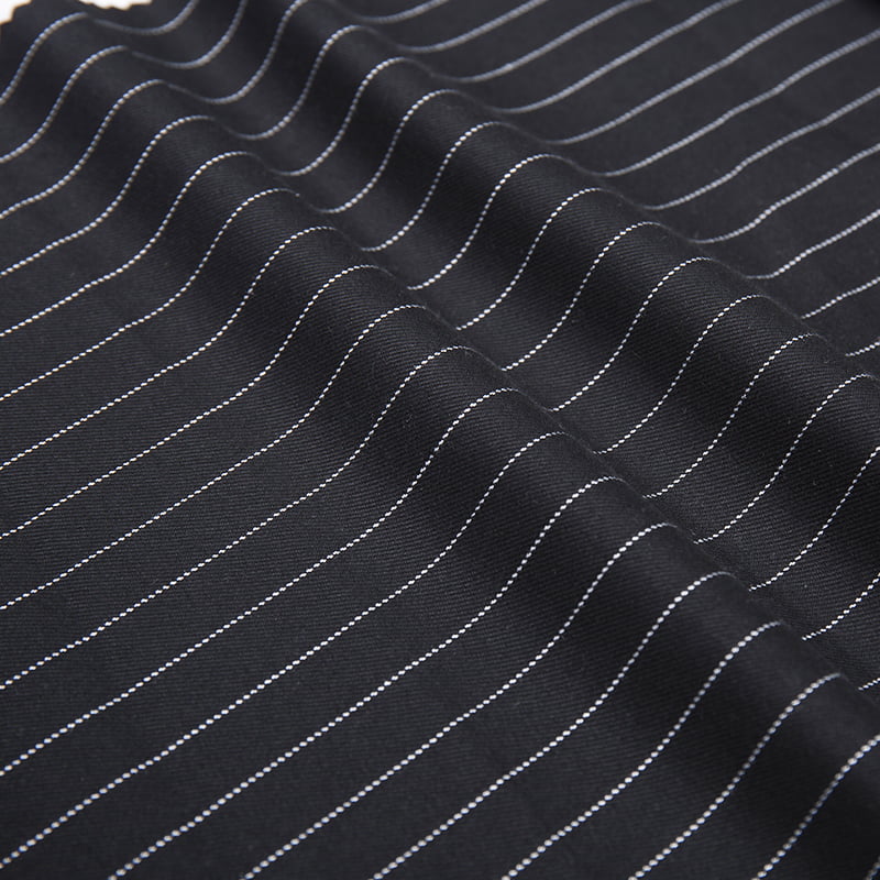 Colorful Stripe Design Yarn Dyed Customize Tr Spandex Woven Fabric Suit And Blazers