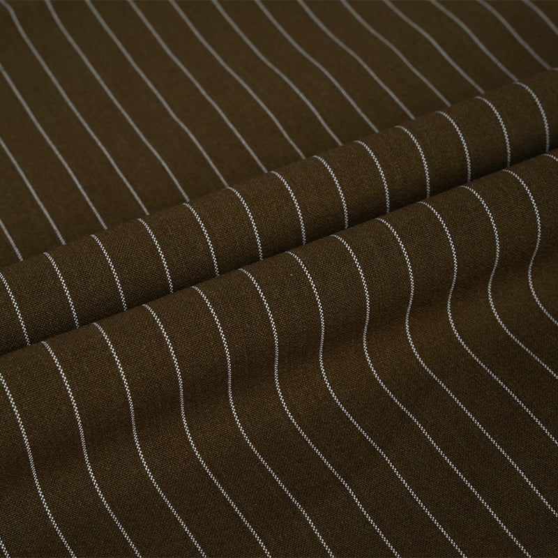 Fashion TR Poly Viscose With Spandex Stripe Fabric For School Uniforms