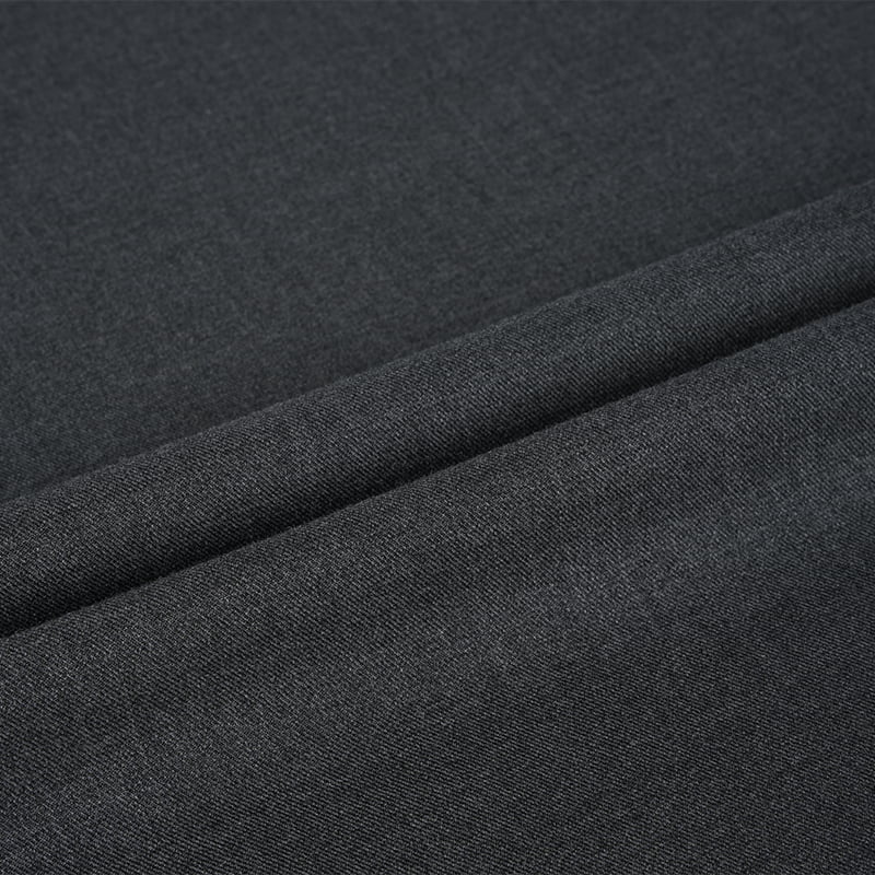 Top-dyed polyester viscose trouser fabric