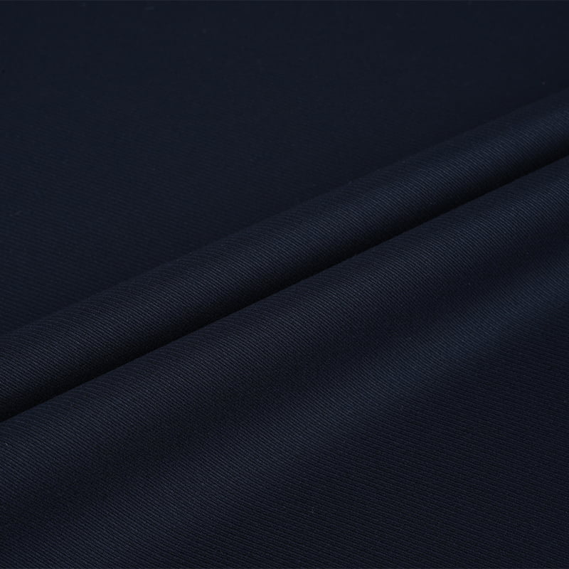 Top-dyed polyester rayon twill fabric